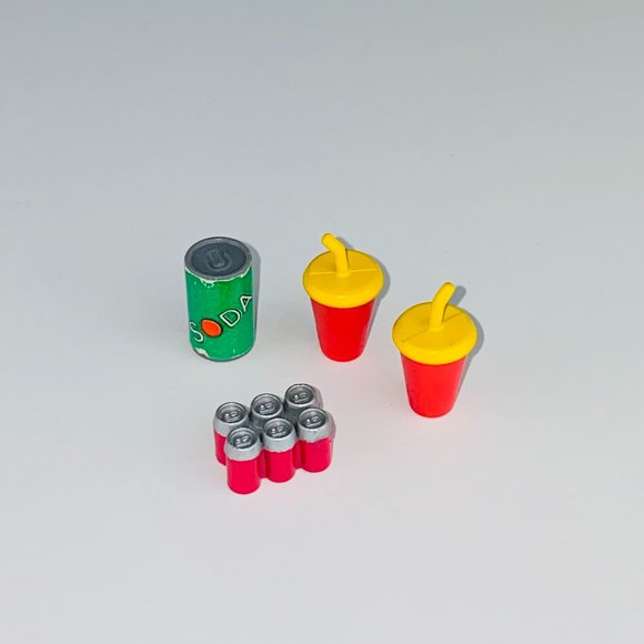 Barbie Pretend Play Toy Accessories For Dollhouses Playsets Lot of 4 Kids Toys - Picture 1 of 6